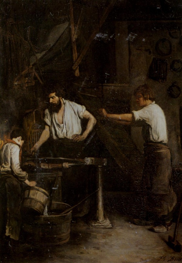 Les forgerons Print